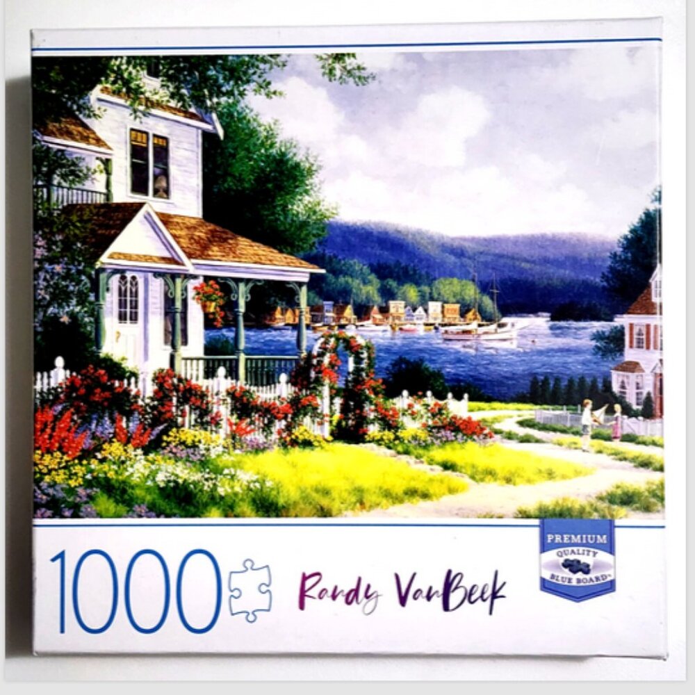 NIB Summertime Dreams 1000 Piece Cardinal Puzzle by Randy VanBeek NEW